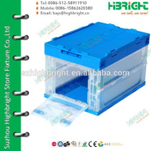 Caisse de plastique pliable PP vierge